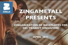 Видеоролик о примении ZINGA нашими коллегами из Сингапура